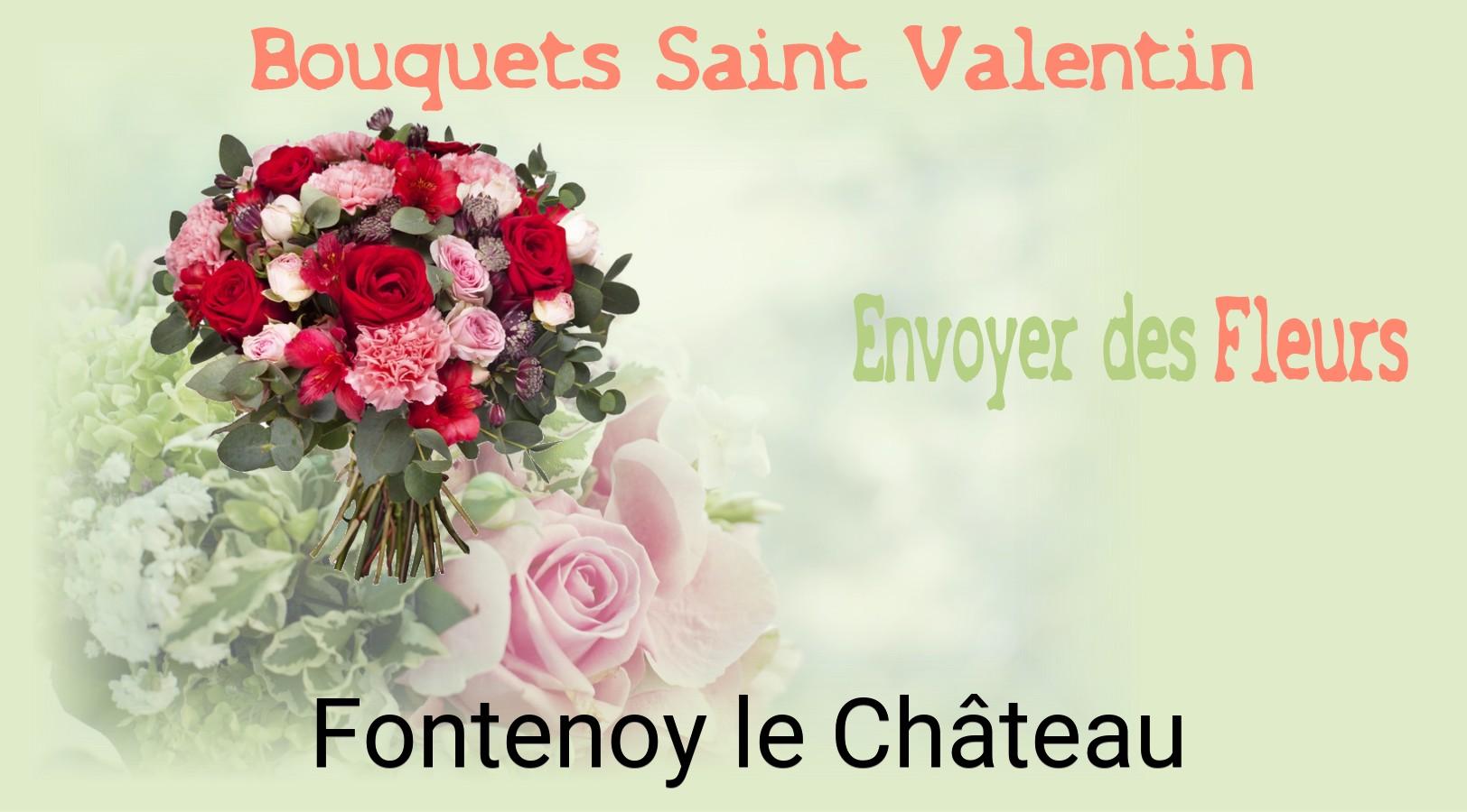 Roses de Saint-Valentin livrées à Fontenoy-le-Château